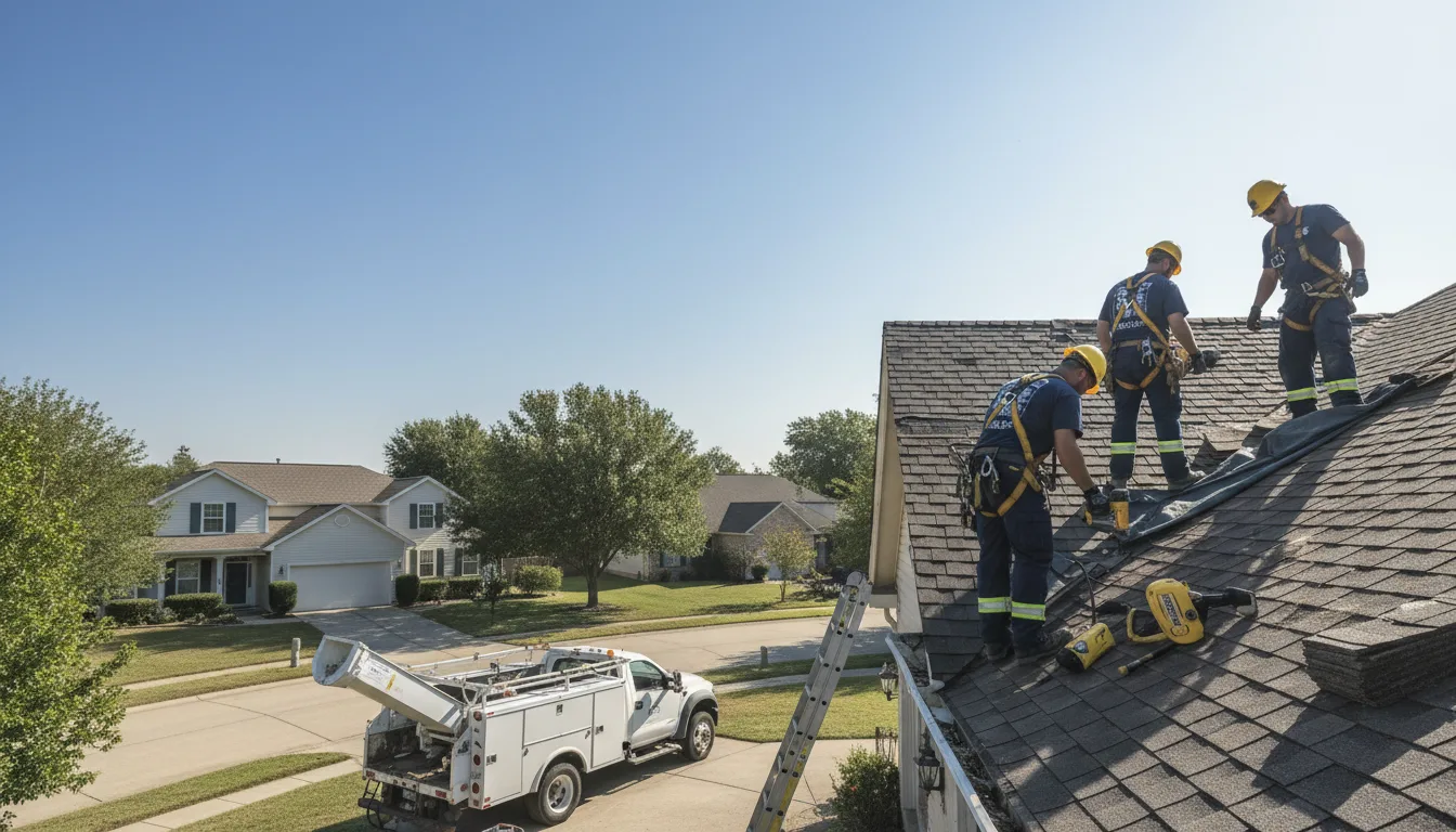 Emergency Roof Repair in Walshville, IL near me